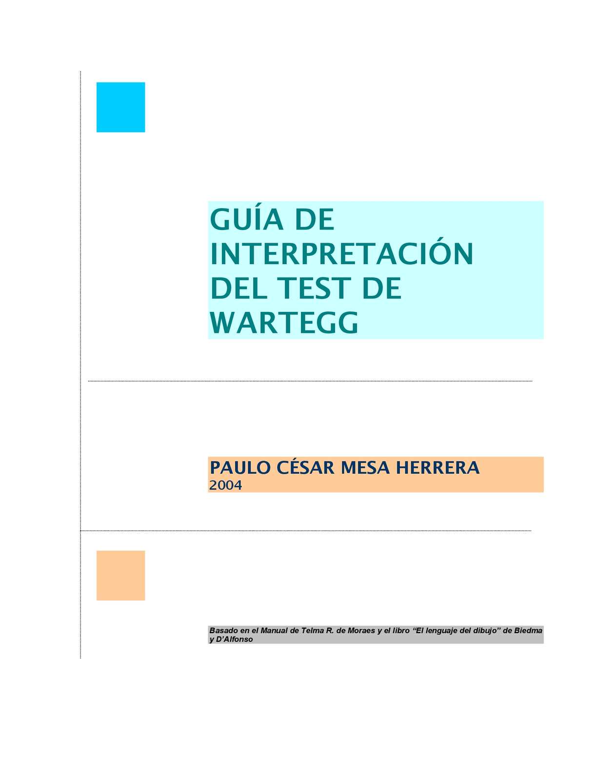Interpretacion test wartegg 8 campos pdf